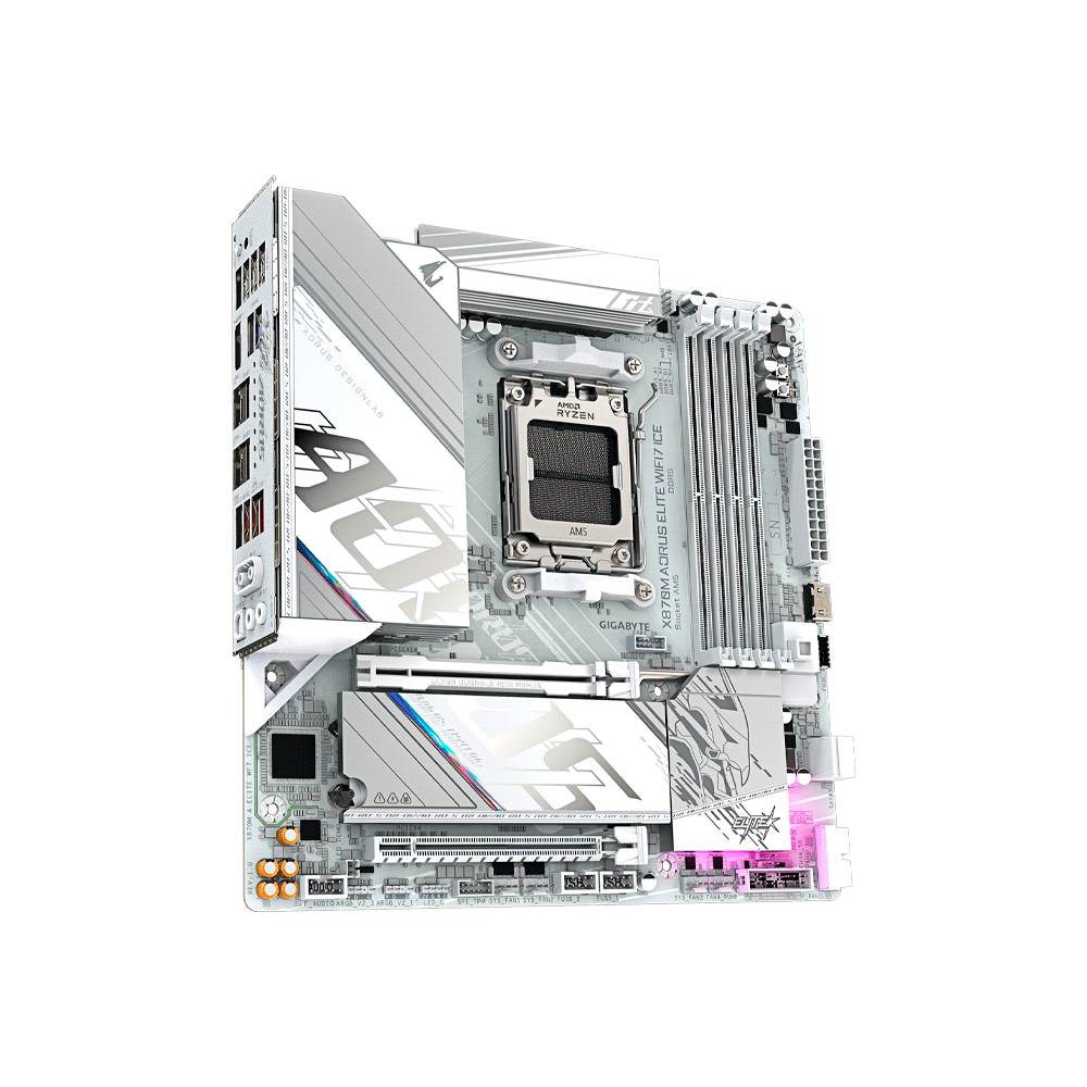 PLACA MADRE GIGABYTE AM5 X870M AORUS ELITE WIFI7 I