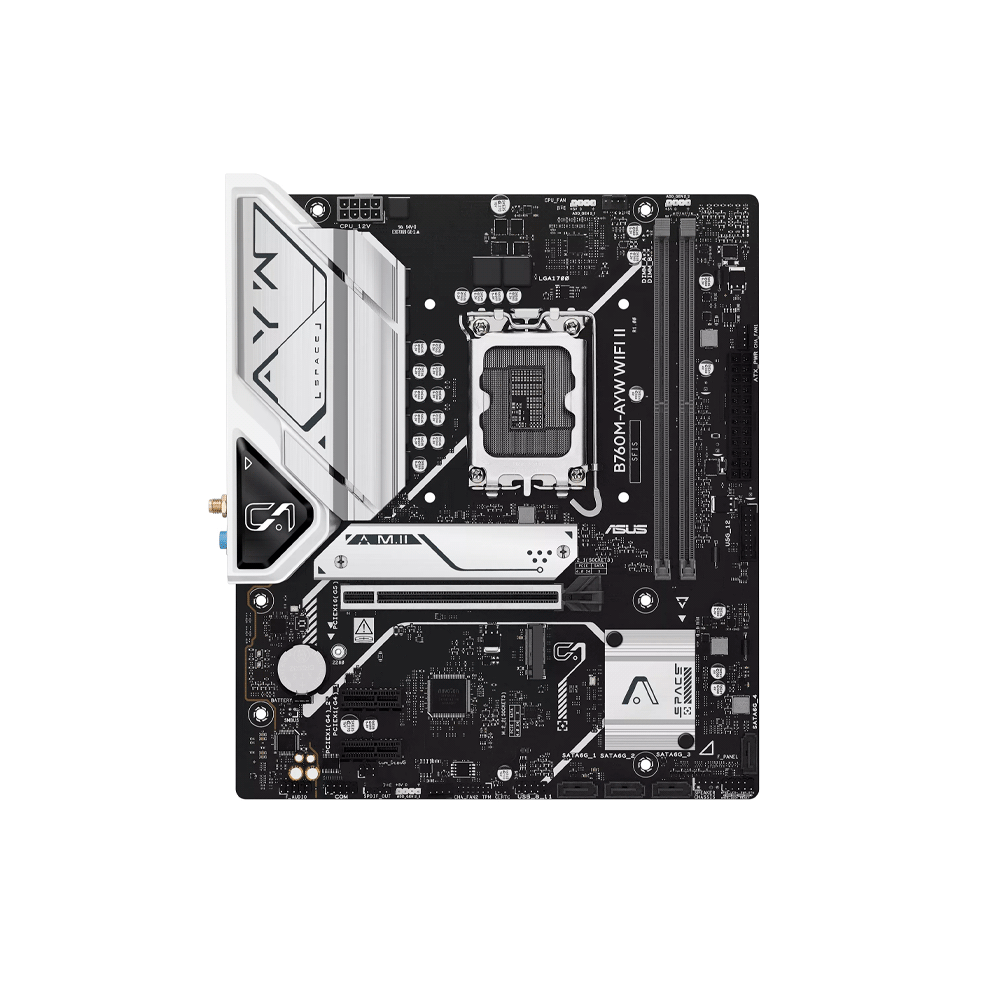 PLACA MADRE ASUS 1700 B760M-AYW WIFI D4 II S/R/HDM