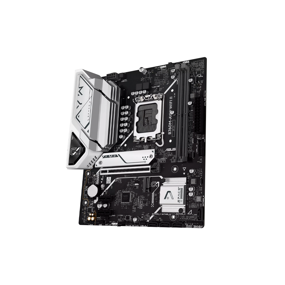PLACA MADRE ASUS 1700 B760M-AYW WIFI D4 II S/R/HDM