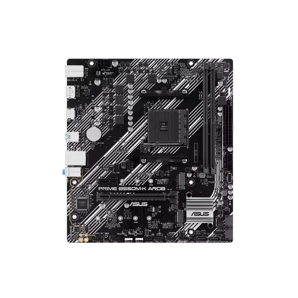 PLACA MADRE ASUS AM4 PRIME B550M-K ARGB ASUS S/R/H