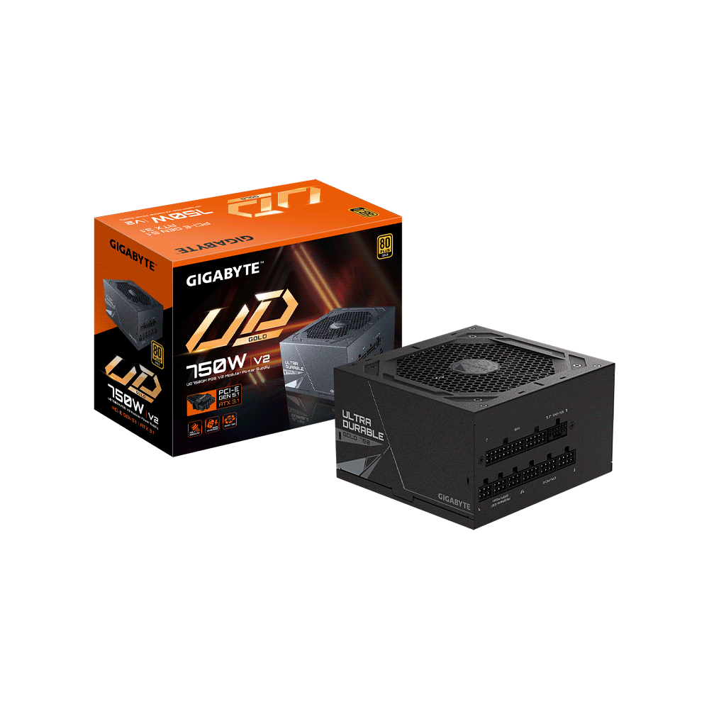 FUENTE 750W GIGABYTE 80PLUS GOLD FULL MODULAR GP-U