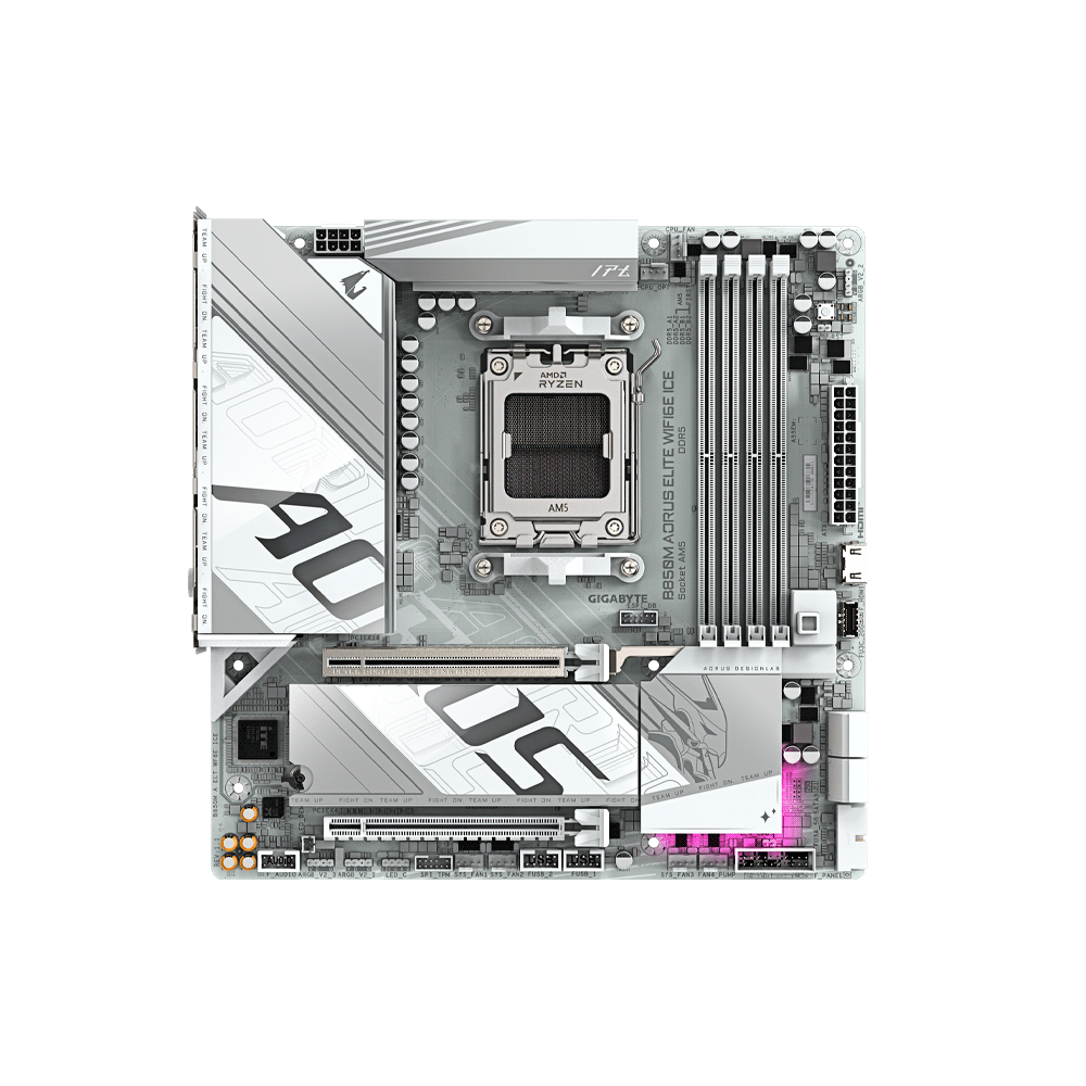 PLACA MADRE GIGABYTE AM5 B850M AORUS ELITE WIFI6E 