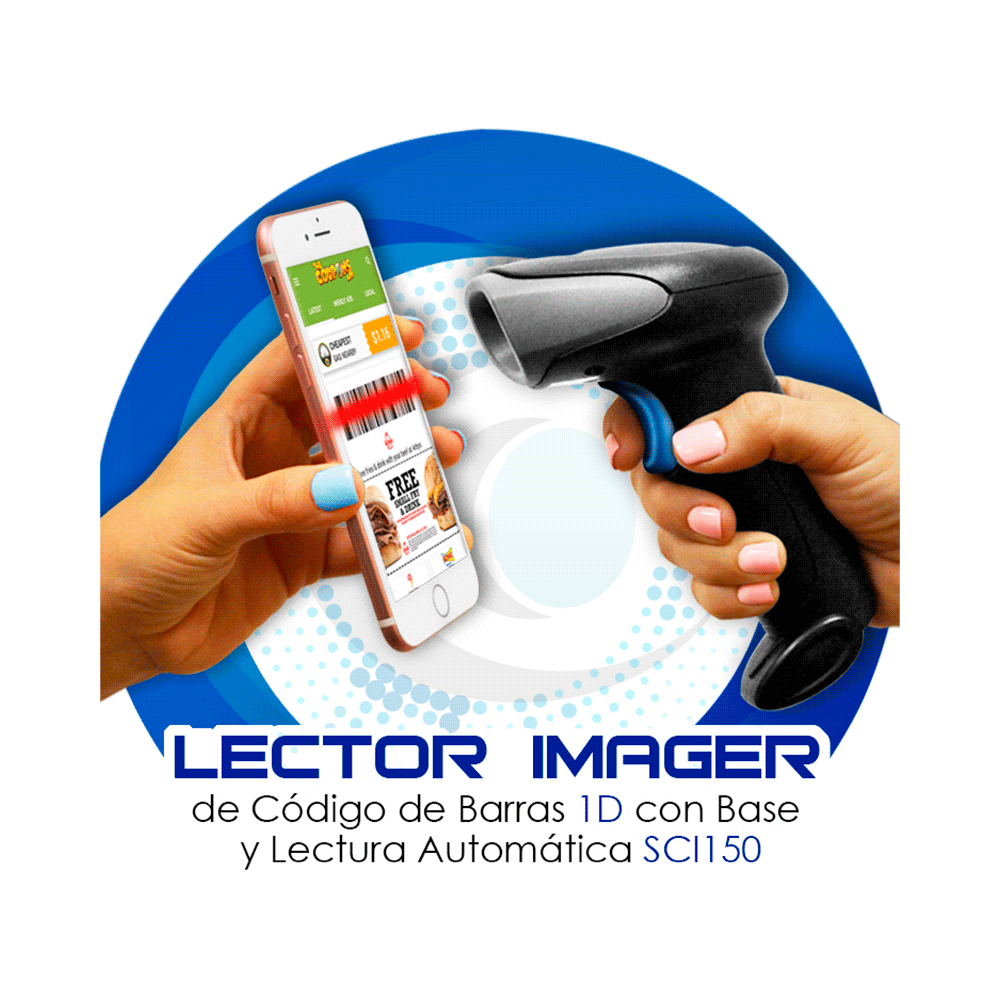 LECTOR 3NSTAR SCI150 1D IMAGER USB C/BASE AUTOMATI