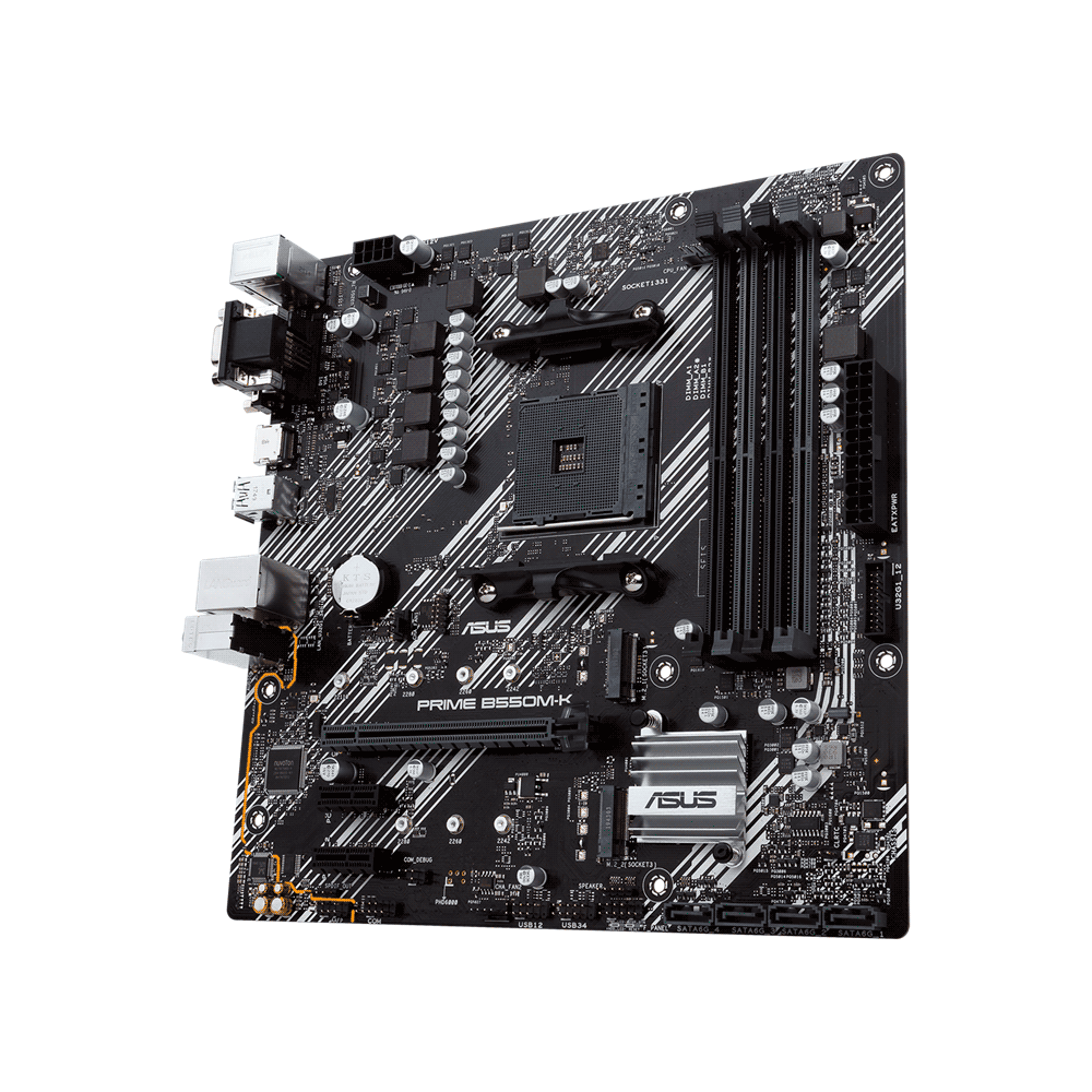 PLACA MADRE ASUS AM4 PRIME B550M-K V/S/R/HDMI/DVI/
