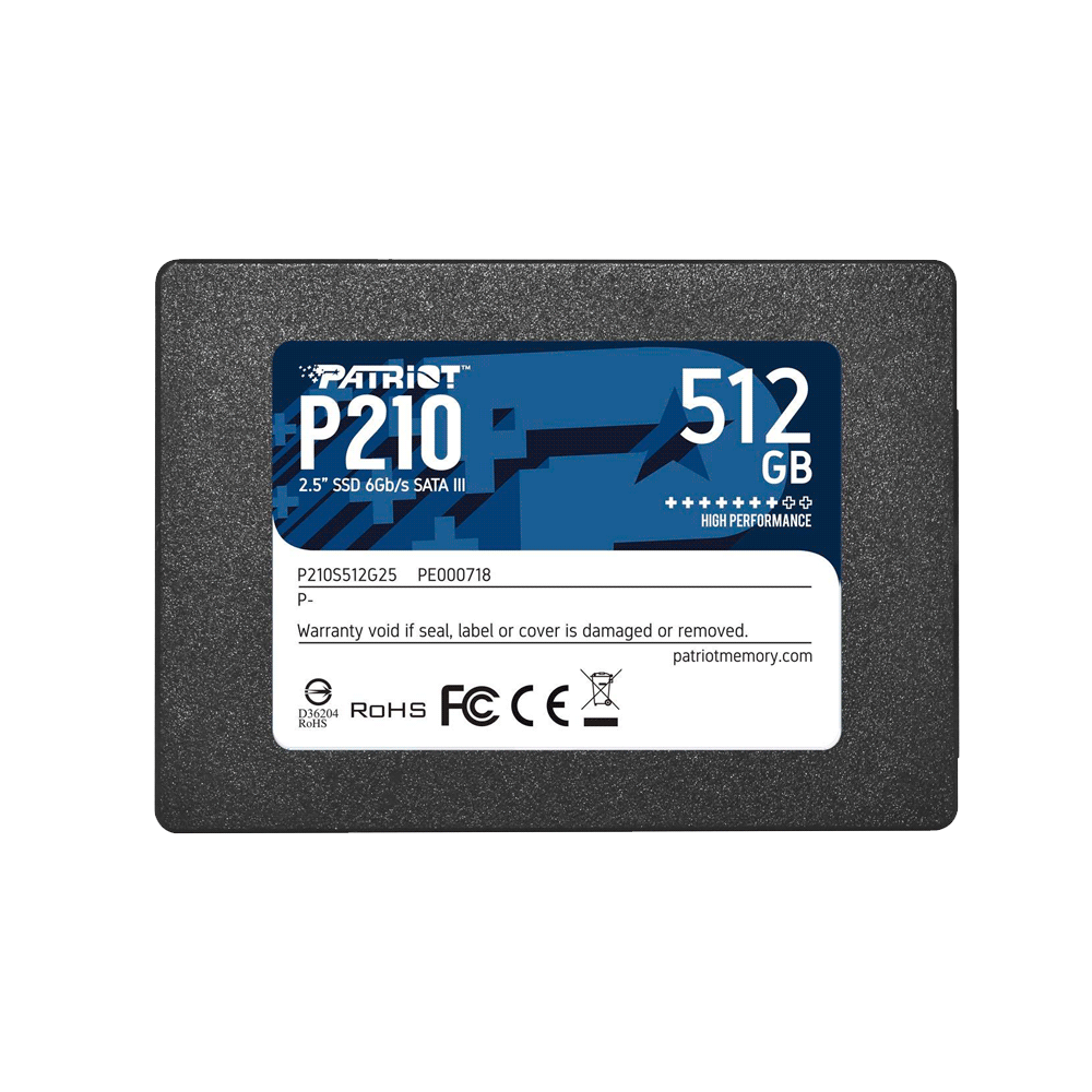 Ssd диск patriot p210 512gb не видит