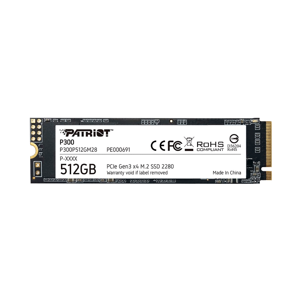 SSD M.2 PCIE 512GB PATRIOT NVME P300P512GM28 1700/