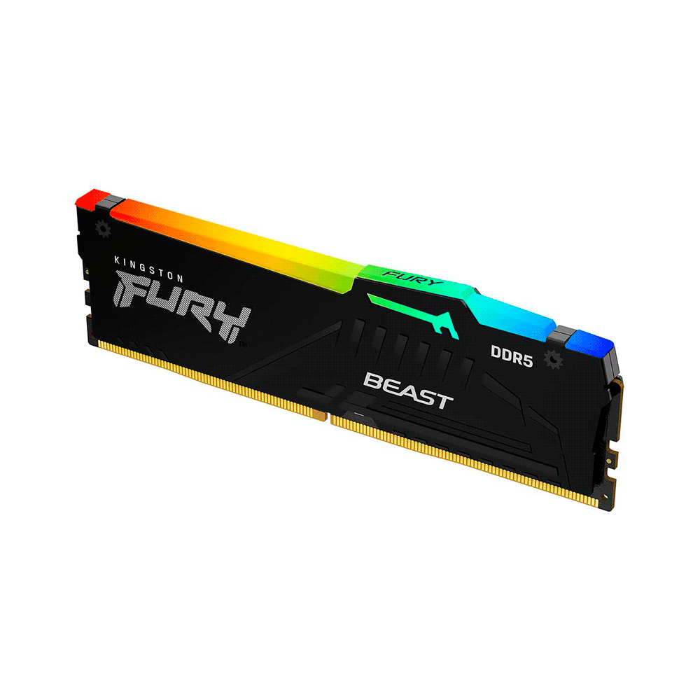 MEMORIA RAM DDR5 8GB 5200 KINGSTON FURY BEAST BK K