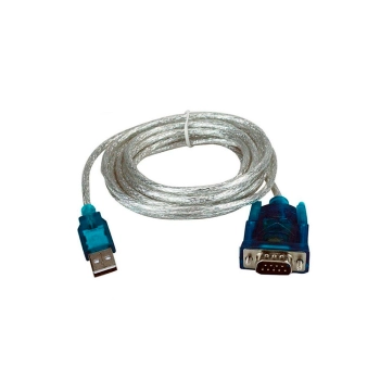 CABLE CONVERTIDOR USB/SERIAL DB9 M/M 3M XTECH XTC-