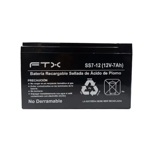 BATERIA RECARGABLE FTX 12V 7A SS7-12