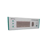 TECLADO + MOUSE FTX WIRELESS FTXGK03 ESP/GOLD