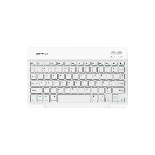 TECLADO FTX BLUETOOTH FTXB09 POR/BLANCO