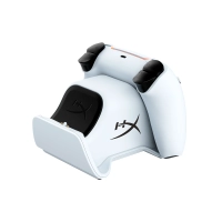 ESTACION DE CARGA HYPERX 51P68AA CHARGEPLAY DUO P/ 2 CONTROLES PS5 USB/BLANCO