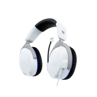 AURICULAR CON MICROFONO GAMER HYPERX 75X29AA CLOUD STINGER 2 HEADPH 3.5MM/PS4 PS5/BLANCO