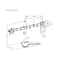 SOPORTE P/2MON FTX FTX66-T024 17