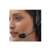 AURICULAR CON MICROFONO XTECH XTH-235 XTECH /MIC/USB/NEGRO