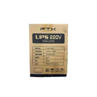 UPS FTX 220V 1000VA 1000W FTXO1000 ONLINE NEMA UNIVERSAL USB/RS232/EPO