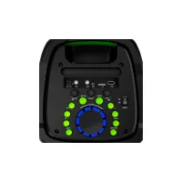 PARLANTE KLIP BOOMFIRE X 1500W KLS-652 BT/AUX/SD/USB/FM/TWS/LED/BAT/NEGRO