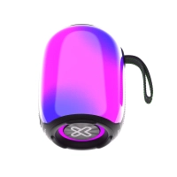 PARLANTE  KLIP ZOUNDFIRE 12W KBS-250BK BT/BAT/IPX6/TWS/AUX/LED/NEGRO