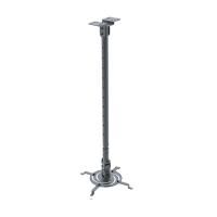 SOPORTE P/PROYECTORECTOR KLIP KPM-610B INCLINABLE/GIRA 360/UNIVERSAL/ TECHO/ NEGRO