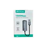 ADAPTADOR USB-A 3.0 - RJ-45 M/H FTX-AML1000-AG 1GBPS/GRIS