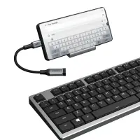 ADAPTADOR USB-C - USB-A 3.0 M/H FTX-CMAF3.0-AG0.15 5GBPS/GRIS