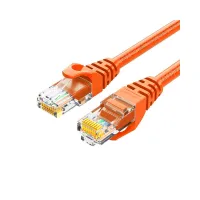 PATCH CORD UTP RJ45 HIKVSION CAT6 2 MTS NARANJA 24AWG DS-1NP6UEC0