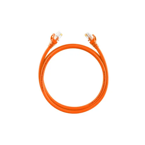 PATCH CORD UTP RJ45 HIKVSION CAT6 2 MTS NARANJA 24AWG DS-1NP6UEC0