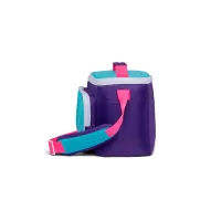 BOLSA TERMICA IGLOO 9 LATAS VERTICAL LUNCH RETRO VIOLETA 66060