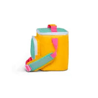 BOLSA TERMICA IGLOO 9 LATAS VERTICAL LUNCH RETRO AMARILLO 66061