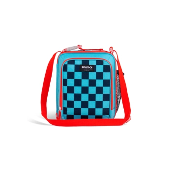 BOLSA TERMICA IGLOO 5 LATAS VERTICAL LUNCH AZUL 64