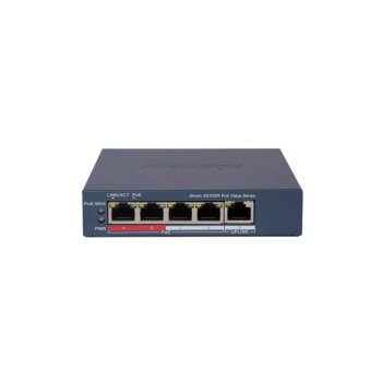SWITCH HIKVISION DS-3E1105P-EI/M 5P 4POE MBPS/1P L