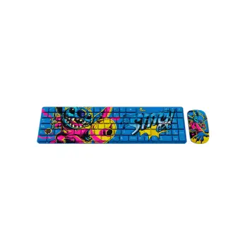 TECLADO + MOUSE XTECH WIRELESS XTK-D312ST STITCH N