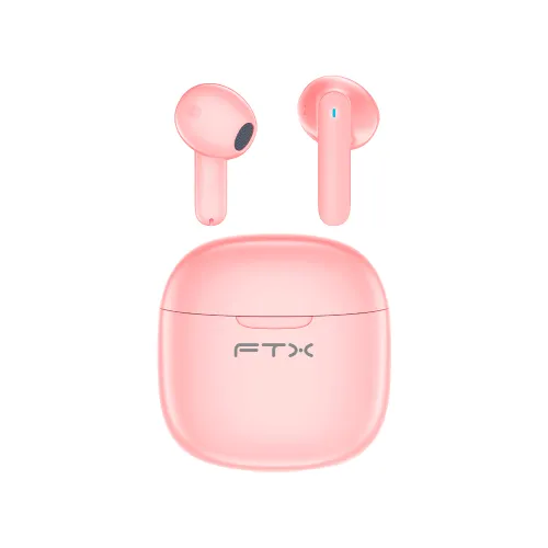 AURICULAR CON MICROFONO FTX E68-PK BT/MIC/ENC/TOUCH/IPX6 ROSA