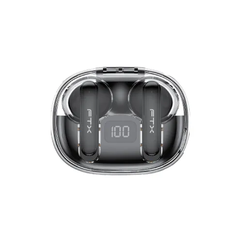 AURICULAR CON MICROFONO FTX E80-BK BT/MIC/ENC/TOUCH/IPX6 NEGRO