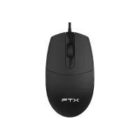 MOUSE FTX USB FTXM39 1200DPI/3 BOTONES/1.4M/NEGRO