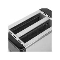 TOSTADORA FTX 2 PANES 750W 220V NEGRO ACERO INOX TSR2-75