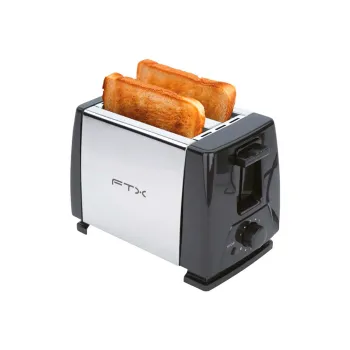 TOSTADORA FTX 2 PANES 750W 220V NEGRO ACERO INOX T