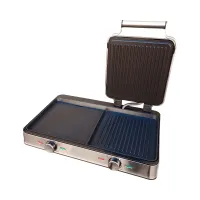 PARRILLA ELECTRICA FTX 2100W 220V GRILL 2 EN 1 EG2-718