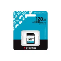 MEMORIA SD KINGSTON 128GB SDG4/128GB 200/100 CANVAS GO PLUS CLASS 10
