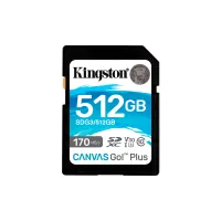 MEMORIA SD KINGSTON 512GB SDG3/512GB 170/90 CANVAS GO PLUS