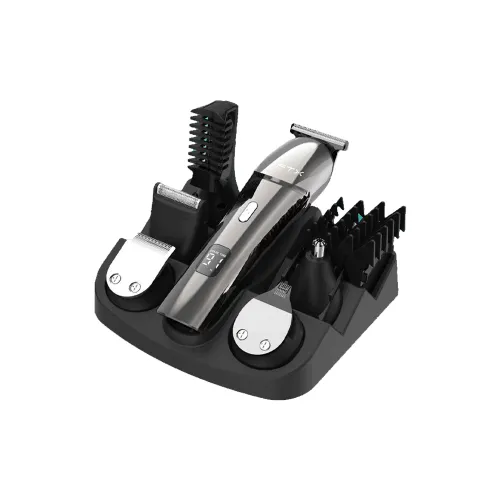 AFEITADORA INALAMBRICA 6 EN 1 FTX IPX6/RECARGABLE/LED/USB-C PLATA ESH-601