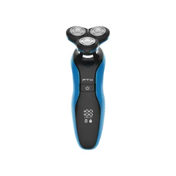 AFEITADORA INALAMBRICA FTX IPX6/RECARGABLE NEGRO Y