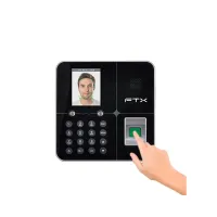 MARCADOR BIOMETRICO FTX RJ45/DE HUELLA/FACIAL FBM-01 NEGRO