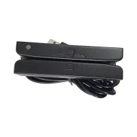 LECTOR DE TARJETA FTX USB BANDA MAGNETICA BIDIRECCIONAL MCR-100 NEGRO