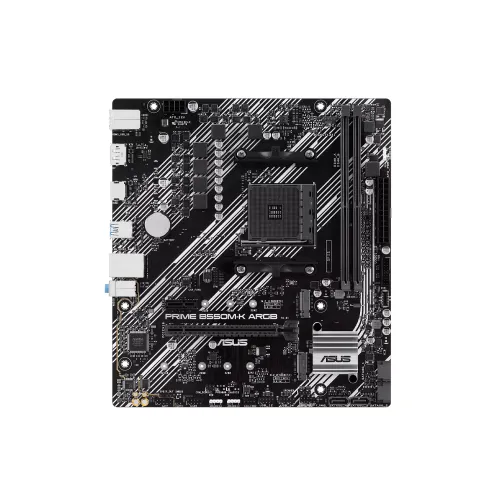 PLACA MADRE ASUS AM4 PRIME B550M-K ARGB ASUS S/R/HDMI//2M2/DDR4/USB3.2/MATX