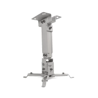 SOPORTE P/PROYECTORECTOR KLIP KPM-580W INCLINABLE/GIRA 360/10KG/TECHO/BLANC