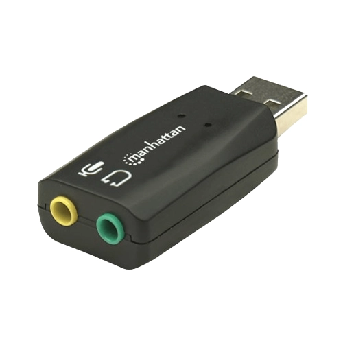Carte son, 5.1, USB 2.0, Connexion microphone: 1x 3.5 mm