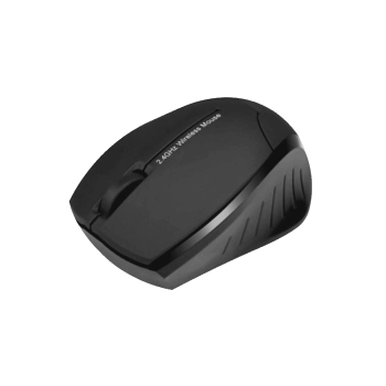 MOUSE KLIP W. KMO-310BK BEETLE 1600DPI/NANO NEGRO