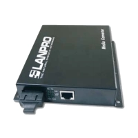 CONVERTIDOR DE FIBRA OPTICA LANPRO SM SC X 40 KMS