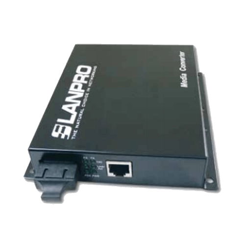 CONVERTIDOR DE FIBRA OPTICA WDM LANPRO MM SC X 2.00 KMS LP-ICF2100D-2